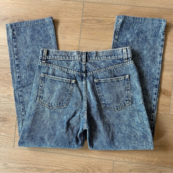 Carmar Acid Wash Button Fly Straight Leg Sz 27 Jeans EUC - Picture 3 of 6